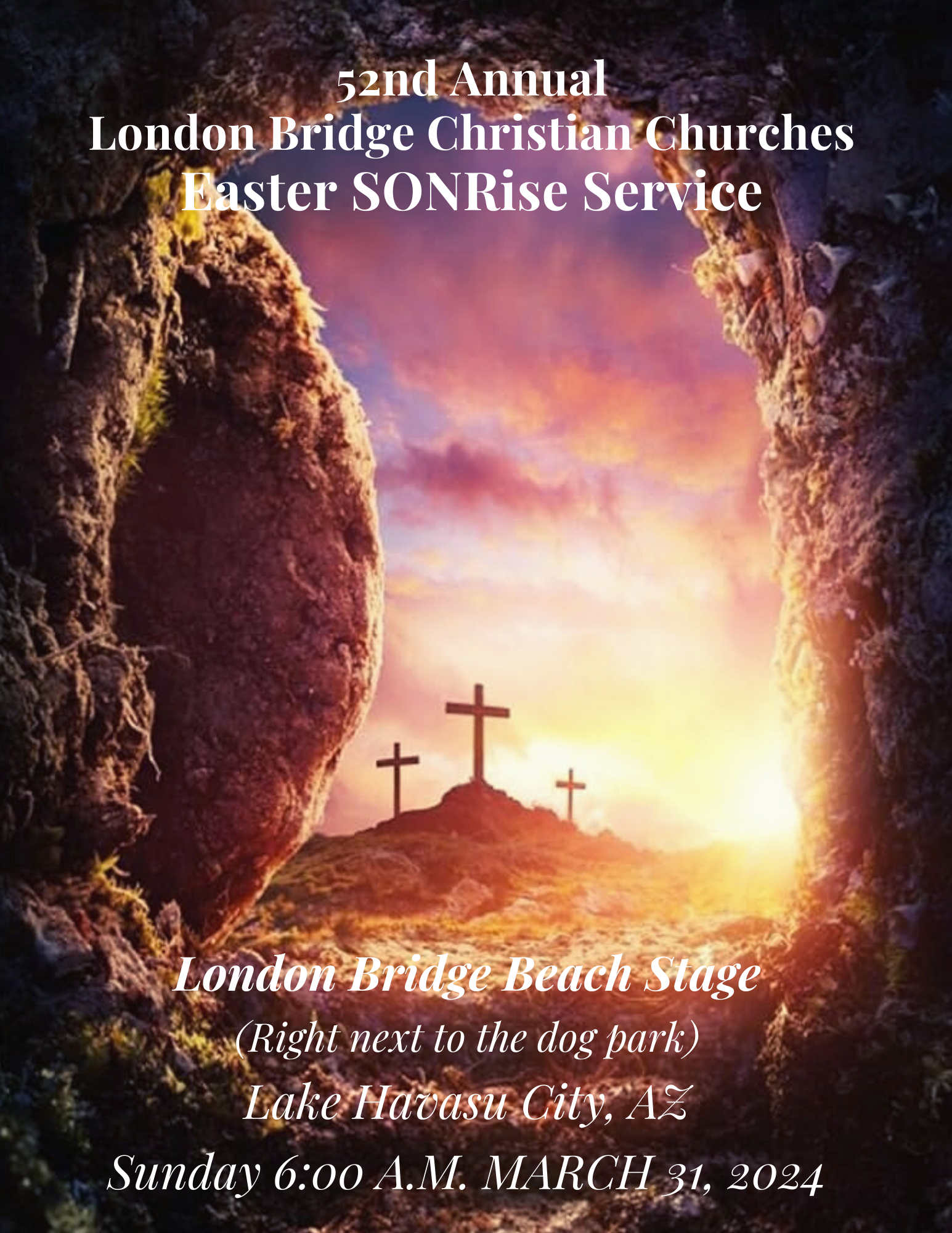 2024 Easter Sunrise Service